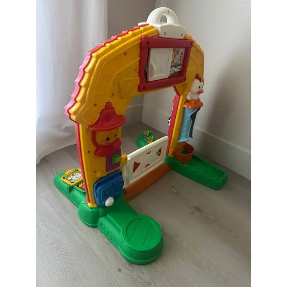 Fisher Price Laugh & Learn Crawl Through Barn Learning Farm 2009 Toy